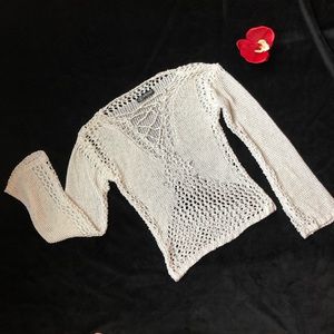 Serianno by Seir crochet top with crystals